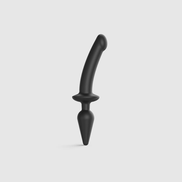 Switch Plug-In Dildo färben Schwarz